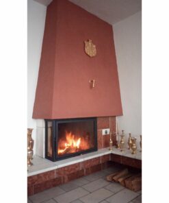 Rohové presklenie – jednodvierka