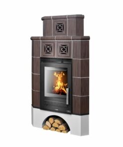 Kachľová pec – ABX Regina rohová