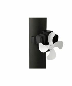 Ekologický krbový ventilátor na dymovod