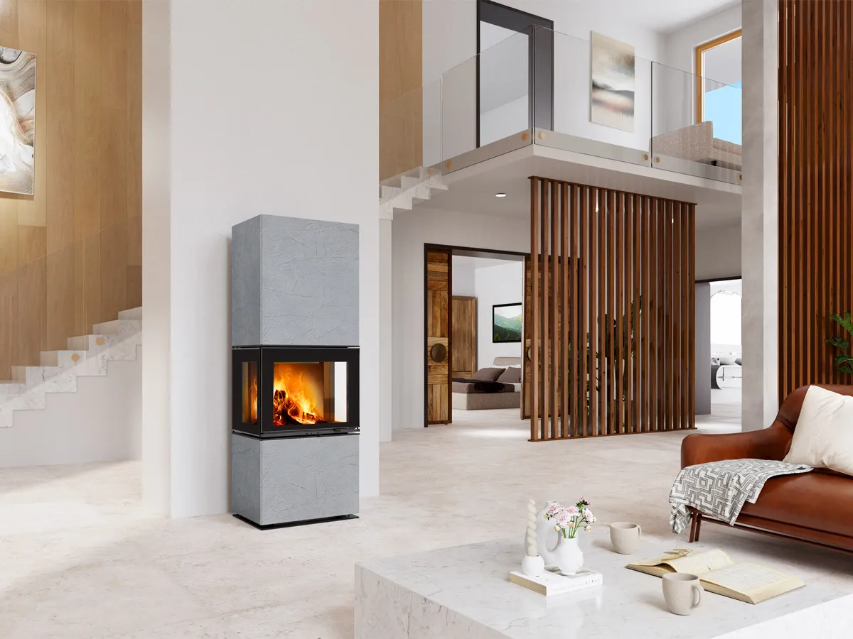 LERA C GH thermaline – dizajnový akumulačný krb | Romotop