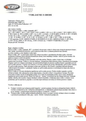 vyhlasenie o zhode 1