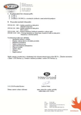 vyhlasenie o zhode 2123